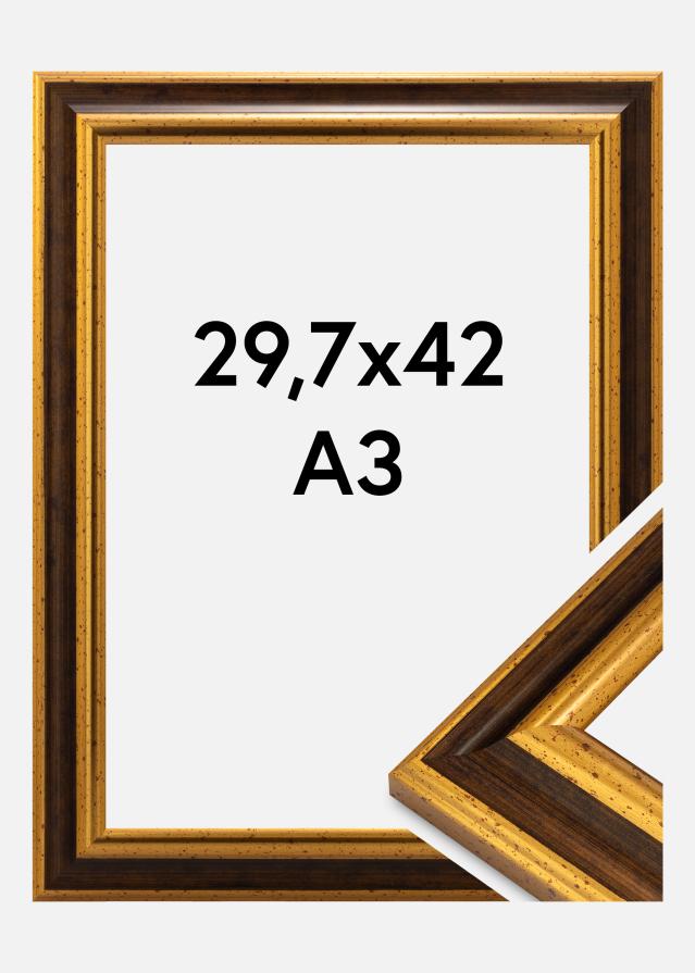 Rėmas Aberystwyth Akrilo stiklas Auksas 29.7x42 cm (A3)