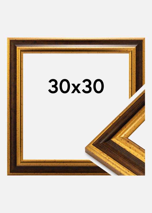 Rėmas Aberystwyth Akrilo stiklas Auksas 30x30 cm