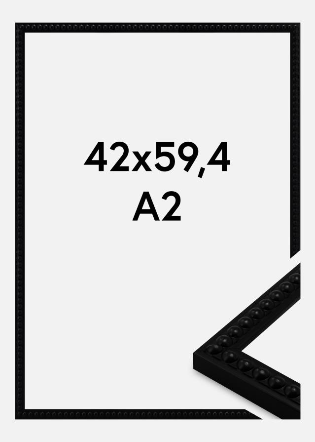 Rėmas Perla Akrilo stiklas Juoda 42x59,4 cm (A2)