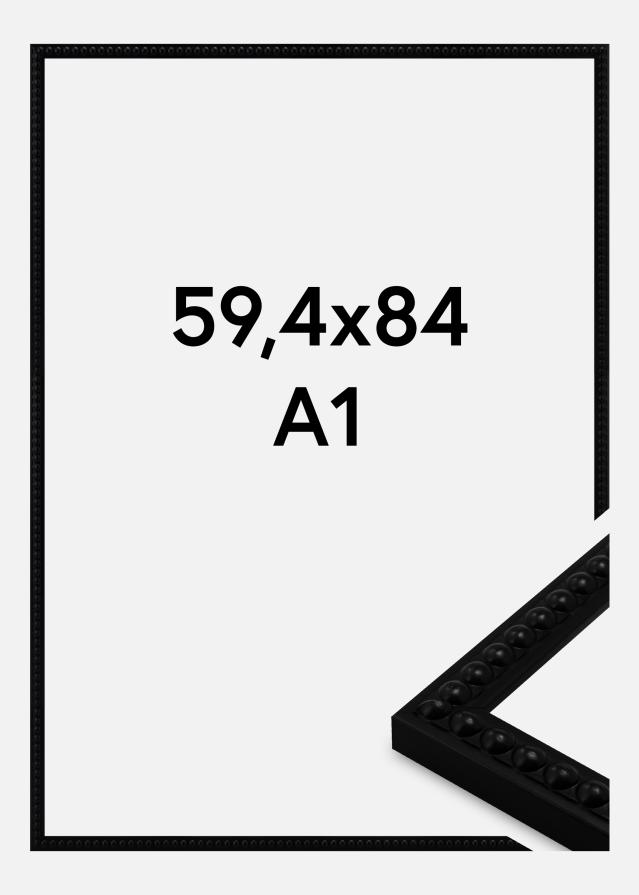 Rėmas Perla Akrilo stiklas Juoda 59.4x84 cm (A1)