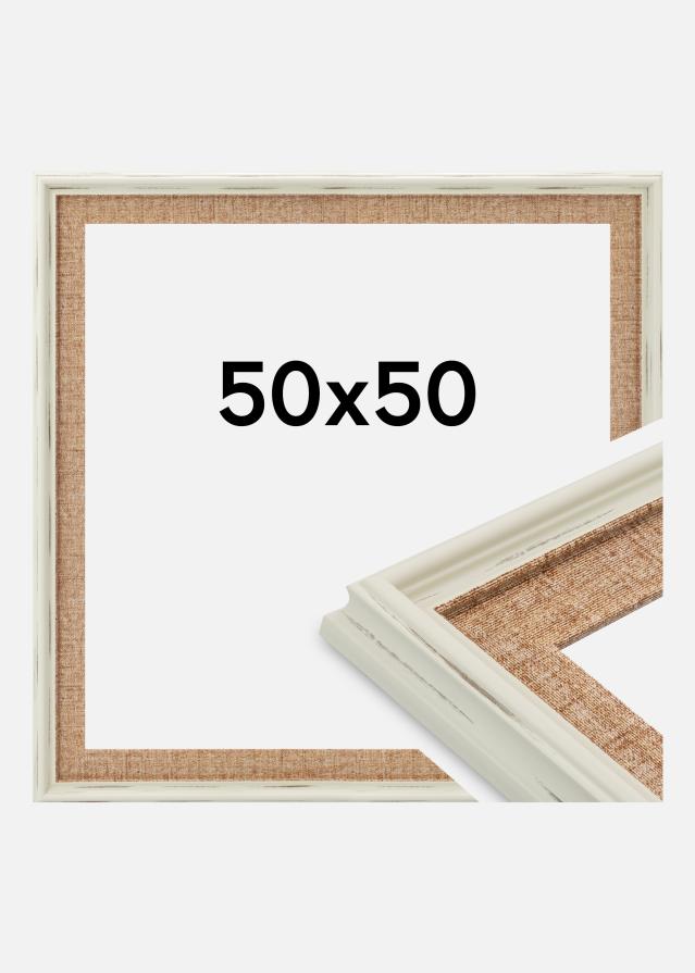 Rėmas Sandweave Akrilo stiklas Balta 50x50 cm