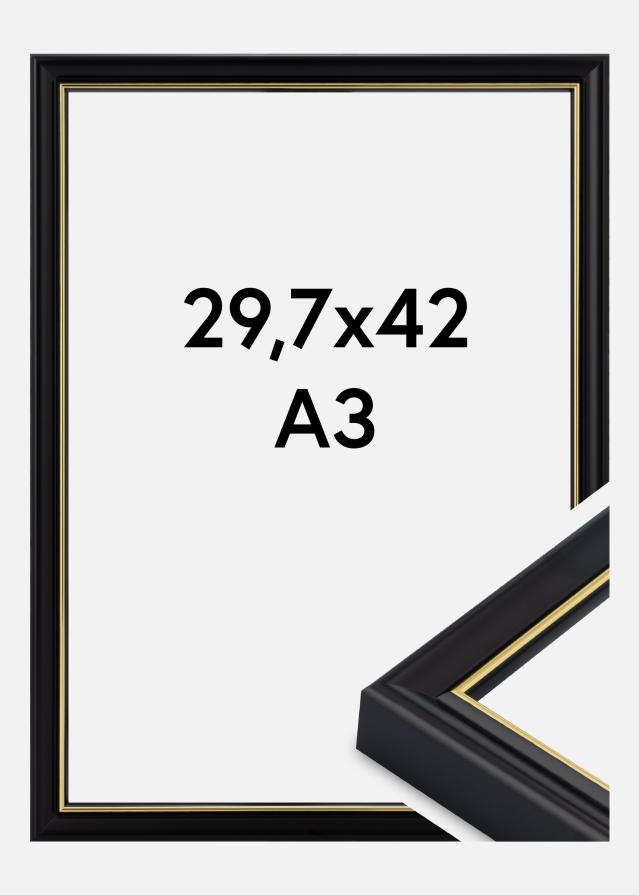 Rėmas Canterbury Akrilo stiklas Juoda 29.7x42 cm (A3)