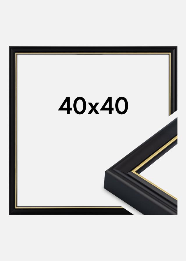 Rėmas Canterbury Akrilo stiklas Juoda 40x40 cm
