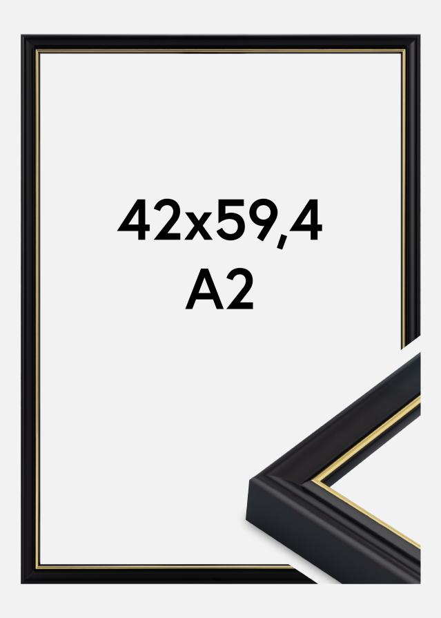 Rėmas Canterbury Akrilo stiklas Juoda 42x59,4 cm (A2)