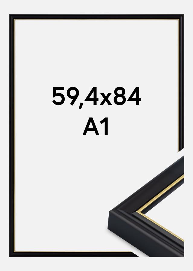 Rėmas Canterbury Akrilo stiklas Juoda 59,4x84,1 cm (A1)