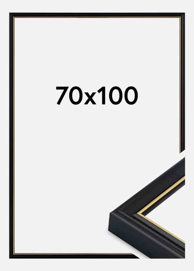 Rėmas Canterbury Akrilo stiklas Juoda 70x100 cm