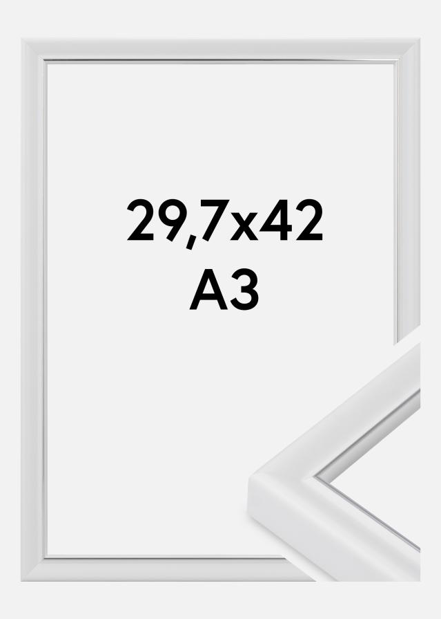 Rėmas Canterbury Akrilo stiklas Balta 29.7x42 cm (A3)