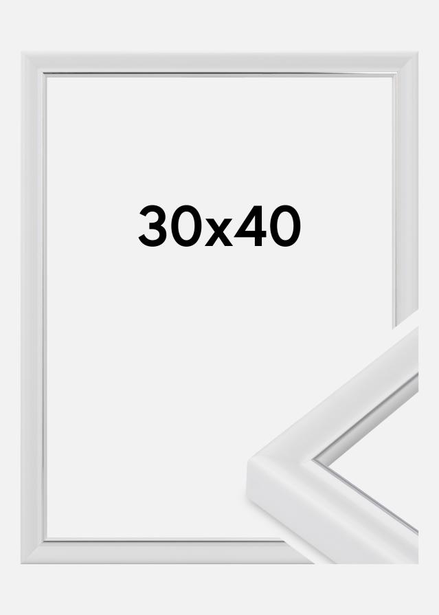 Rėmas Canterbury Akrilo stiklas Balta 30x40 cm