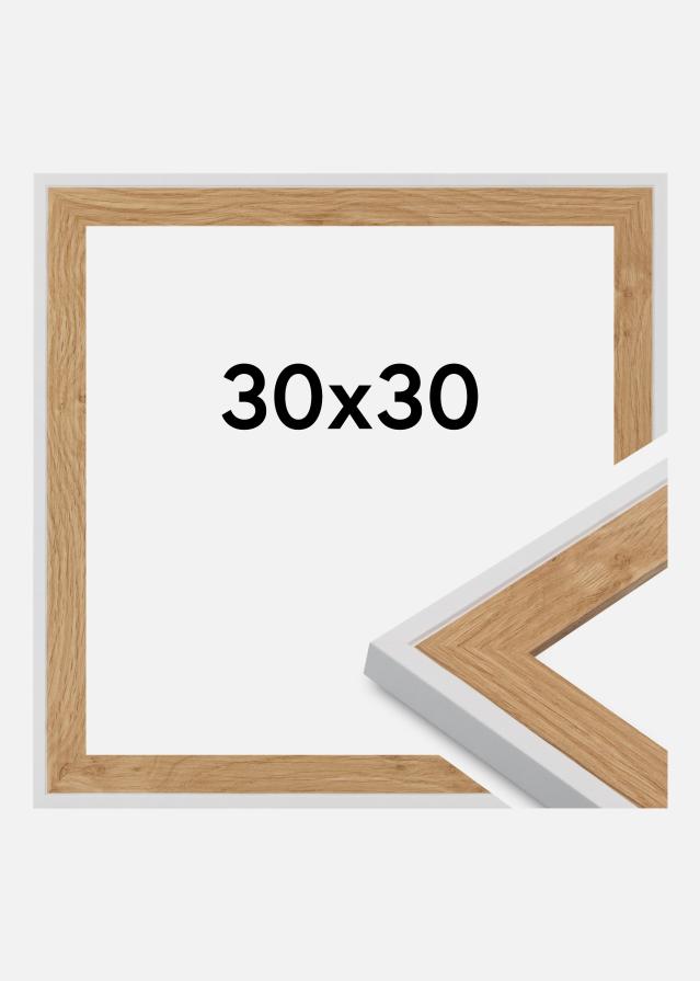 Rėmas Clearline Akrilo stiklas Balta 30x30 cm