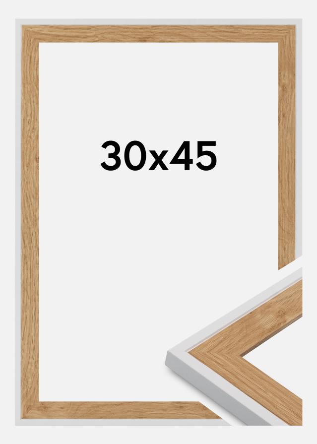 Rėmas Clearline Akrilo stiklas Balta 30x45 cm