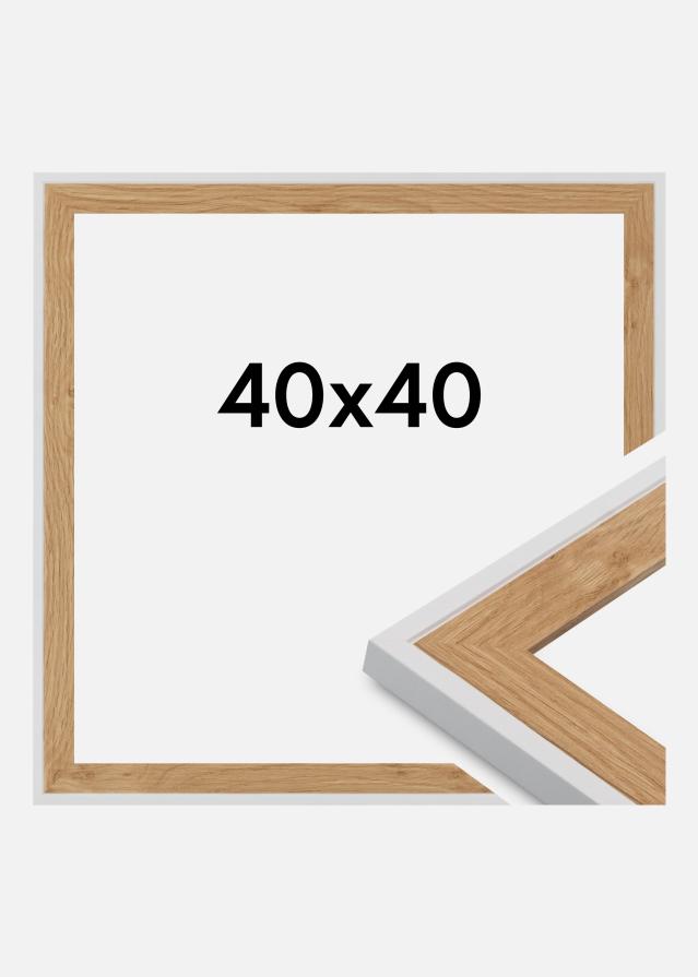 Rėmas Clearline Akrilo stiklas Balta 40x40 cm