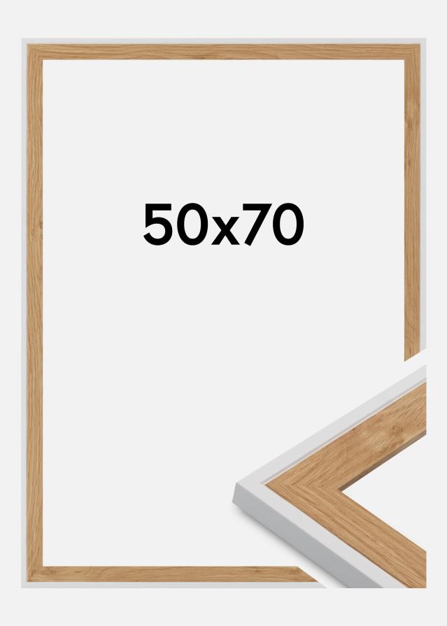 Rėmas Clearline Akrilo stiklas Balta 50x70 cm