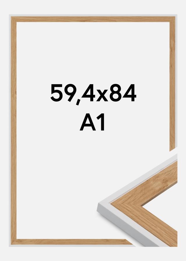 Rėmas Clearline Akrilo stiklas Balta 59.4x84 cm (A1)