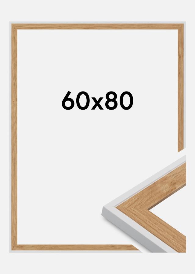 Rėmas Clearline Akrilo stiklas Balta 60x80 cm