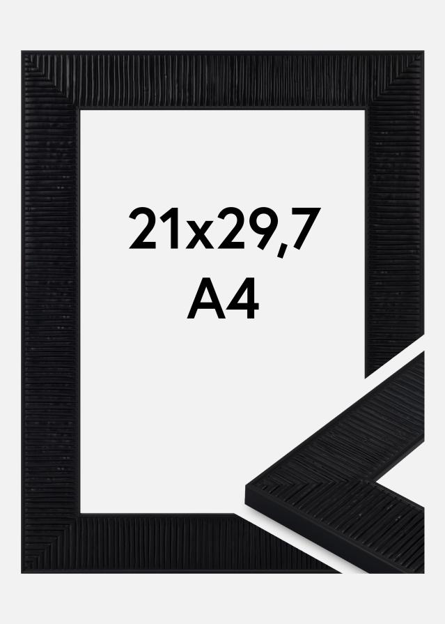 Rėmas Lund Akrilo stiklas Juoda 21x29,7 cm (A4)