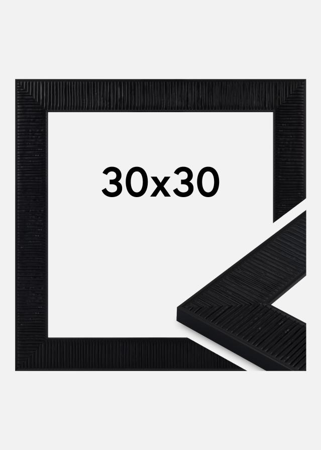 Rėmas Lund Akrilo stiklas Juoda 30x30 cm