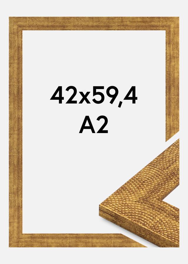 Rėmas Linea Akrilo stiklas Auksas 42x59,4 cm (A2)