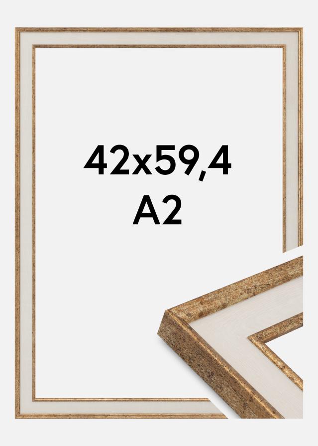 Rėmas Dolly Akrilo stiklas Auksas 42x59,4 cm (A2)