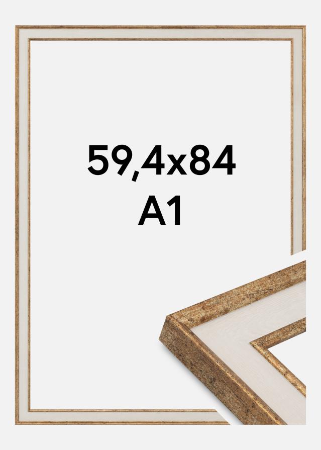 Rėmas Dolly Akrilo stiklas Auksas 59.4x84 cm (A1)
