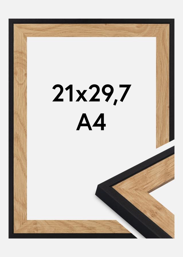 Rėmas Iris Akrilo stiklas Juoda 21x29,7 cm (A4)