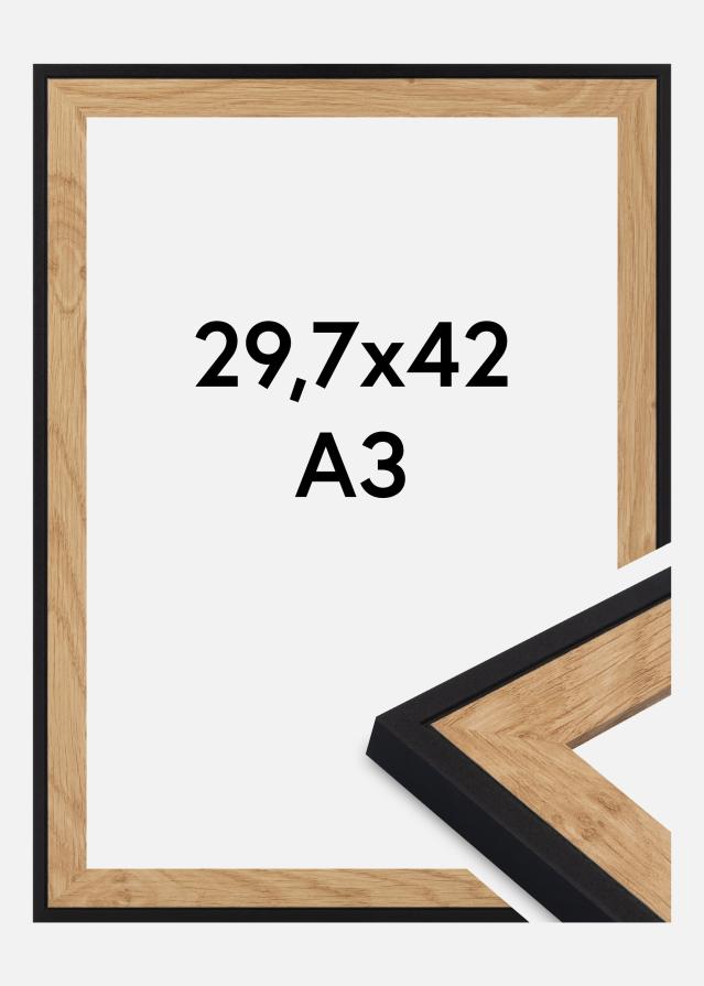 Rėmas Iris Akrilo stiklas Juoda 29.7x42 cm (A3)