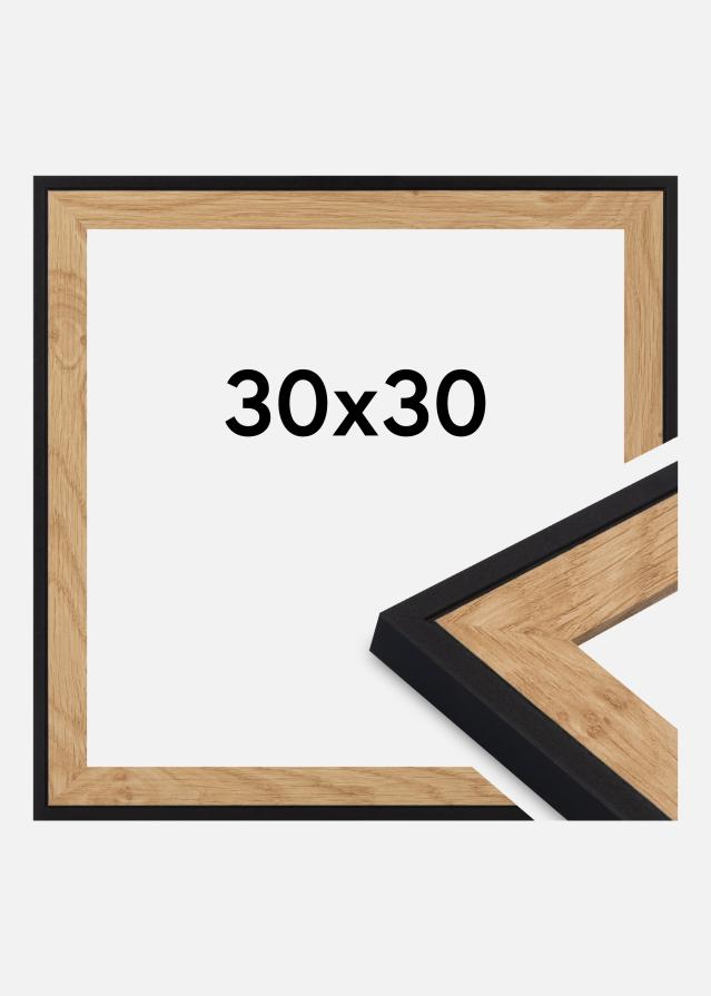 Rėmas Iris Akrilo stiklas Juoda 30x30 cm