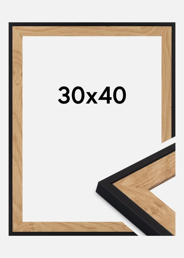 Rėmas Iris Akrilo stiklas Juoda 30x40 cm