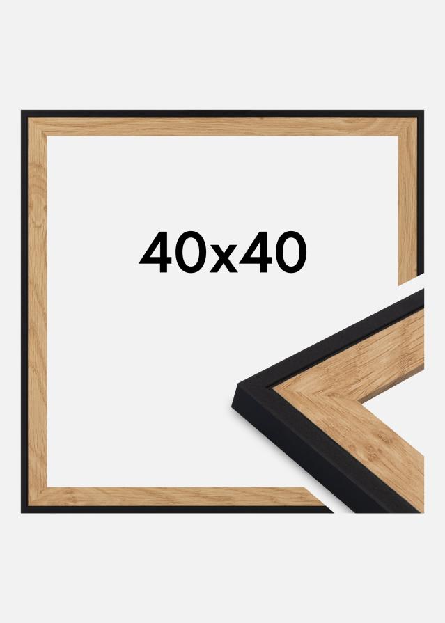 Rėmas Iris Akrilo stiklas Juoda 40x40 cm