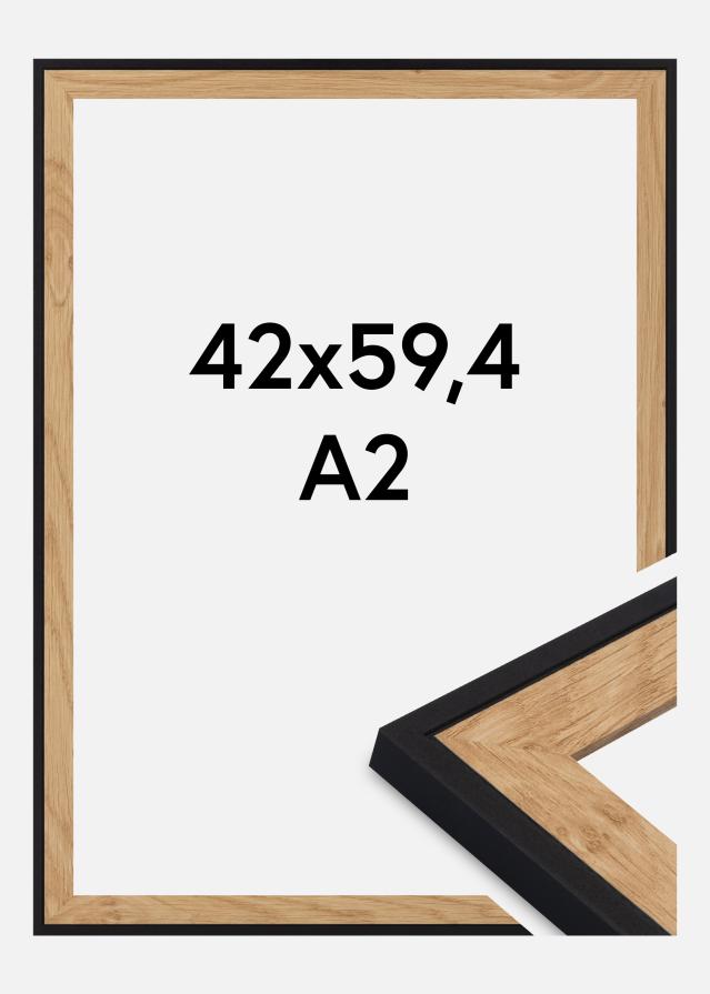 Rėmas Iris Akrilo stiklas Juoda 42x59,4 cm (A2)