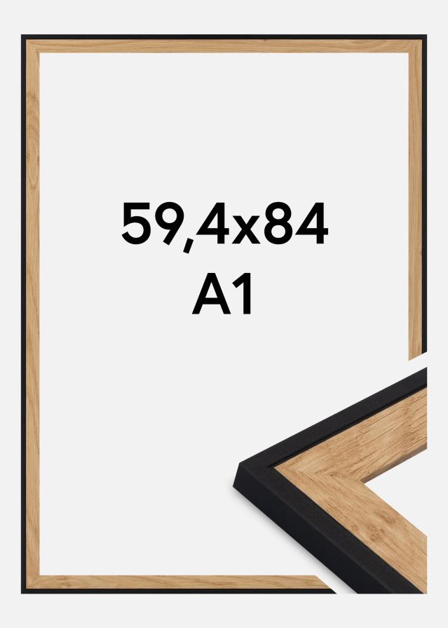 Rėmas Iris Akrilo stiklas Juoda 59.4x84 cm (A1)