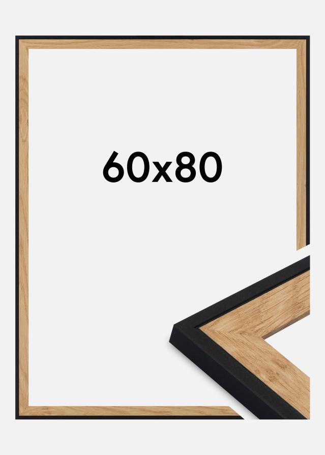 Rėmas Iris Akrilo stiklas Juoda 60x80 cm