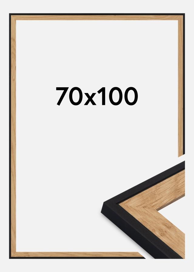 Rėmas Iris Akrilo stiklas Juoda 70x100 cm