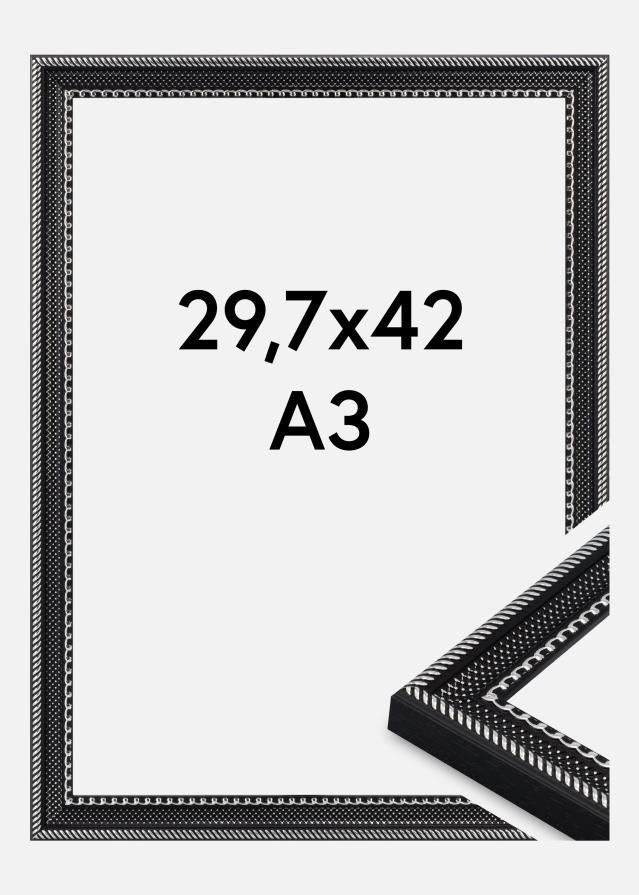 Rėmas Trellis Akrilo stiklas Juoda 29.7x42 cm (A3)