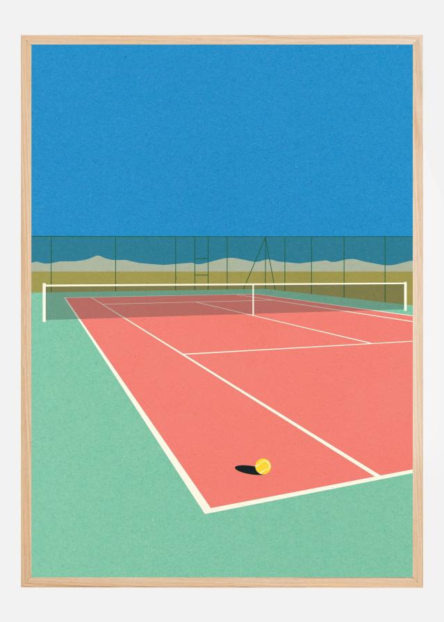 Tennis Court In the Desert Įrašai