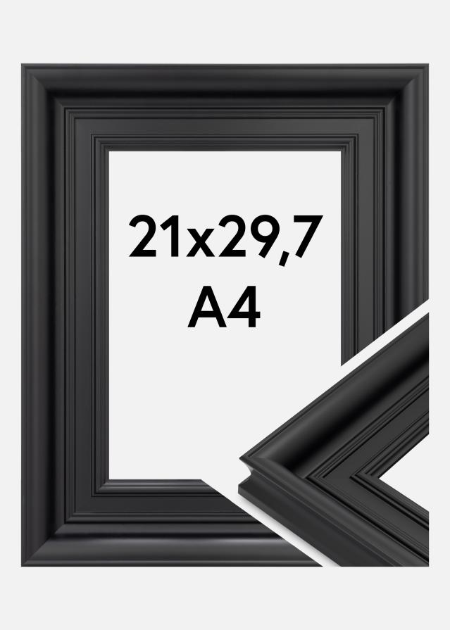 Rėmas Scarborough Akrilo stiklas Juoda 21x29,7 cm (A4)