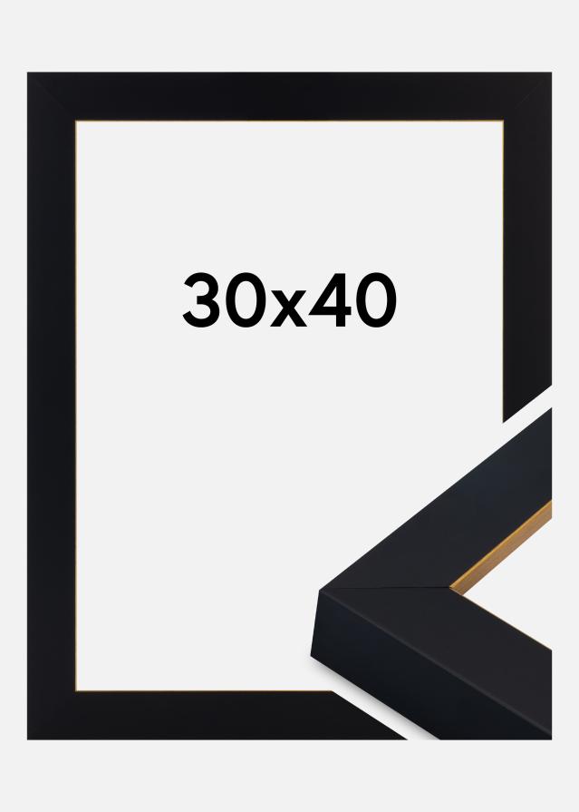 Rėmas Sussex Akrilo stiklas Juoda/Auksinė 30x40 cm