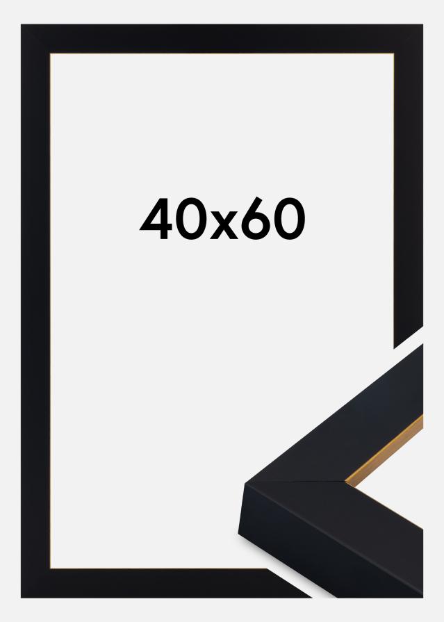 Rėmas Sussex Akrilo stiklas Juoda/Auksinė 40x60 cm