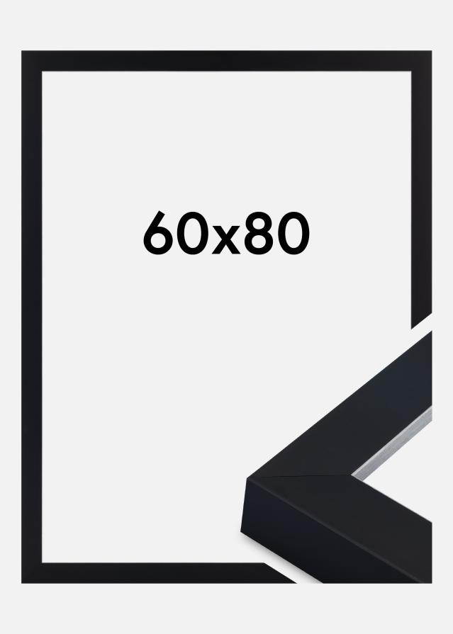 Rėmas Sussex Akrilo stiklas Juoda/Sidabrinė 60x80 cm