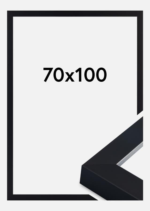 Rėmas Sussex Akrilo stiklas Juoda/Sidabrinė 70x100 cm