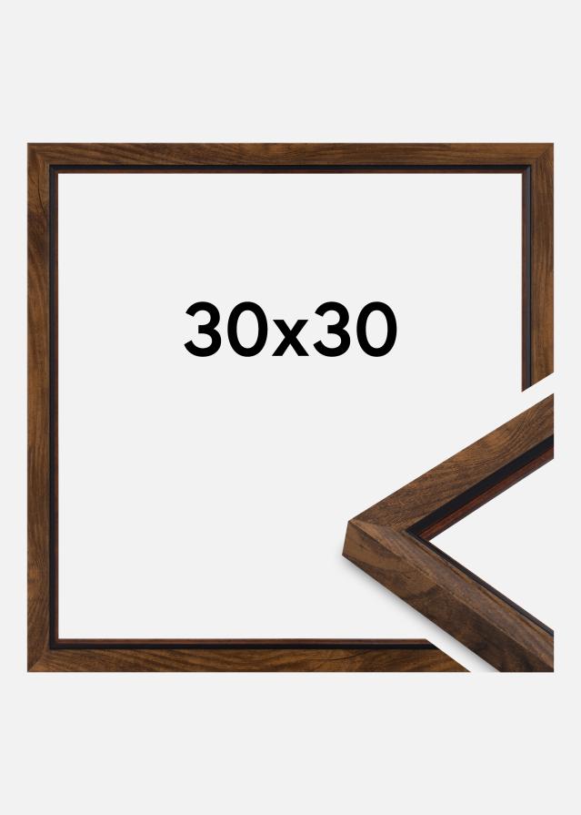 Rėmas Obsidian Akrilo stiklas Riešutas 30x30 cm