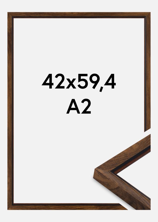 Rėmas Obsidian Akrilo stiklas Riešutas 42x59,4 cm (A2)