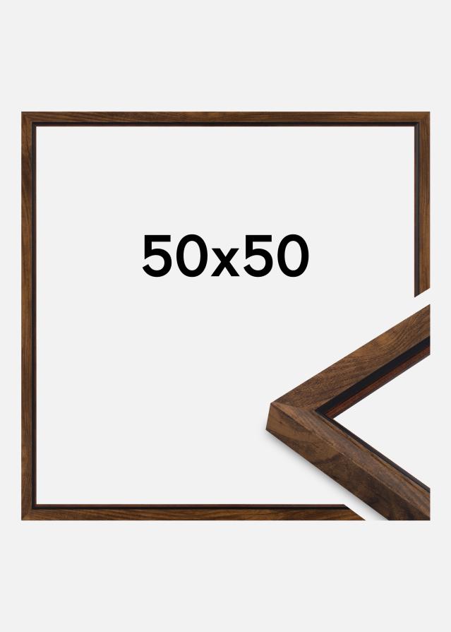 Rėmas Obsidian Akrilo stiklas Riešutas 50x50 cm