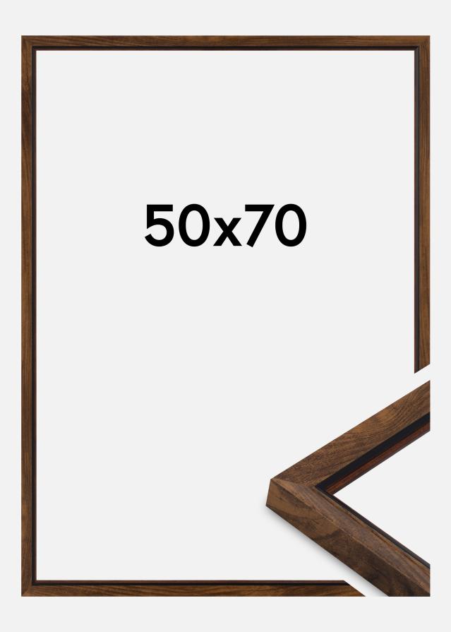 Rėmas Obsidian Akrilo stiklas Riešutas 50x70 cm