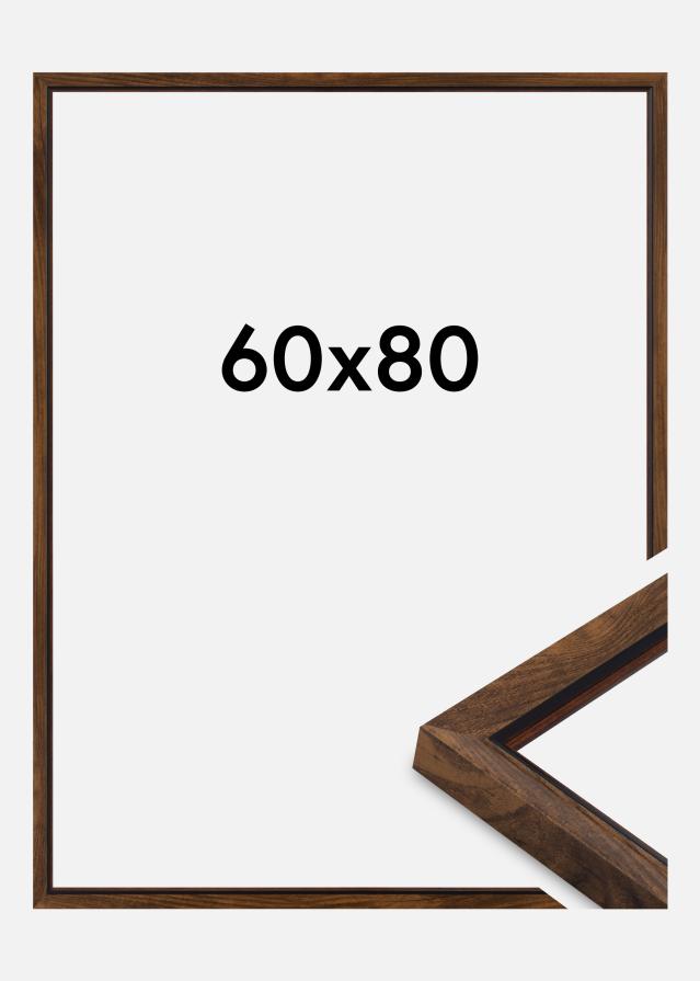 Rėmas Obsidian Akrilo stiklas Riešutas 60x80 cm