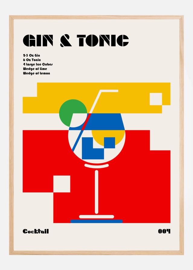 Gin a Tonic Bauhaus Cocktail Įrašai