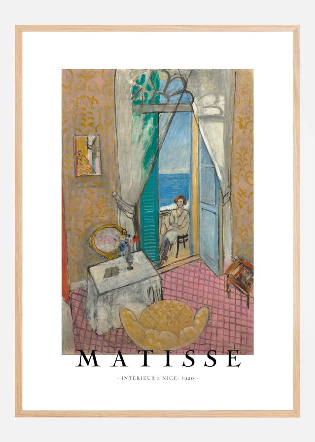 Interieur a Nice II - Henri Matisse Įrašai