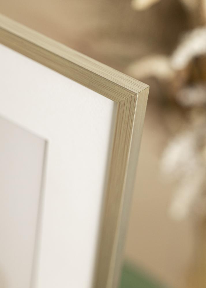 Rėmas Edsbyn Sidabras 40x45 cm - Paspartu baltas 11x13 inches