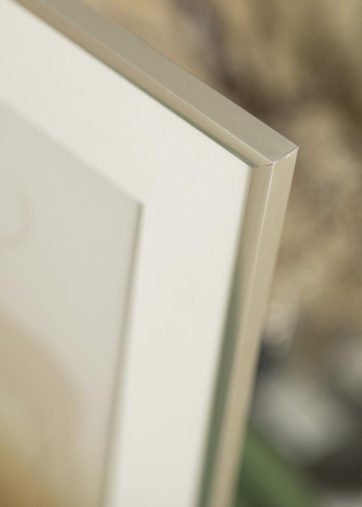 Rėmas New Lifestyle Sidabras 10x18 cm - Paspartu Baltas 8x10 cm