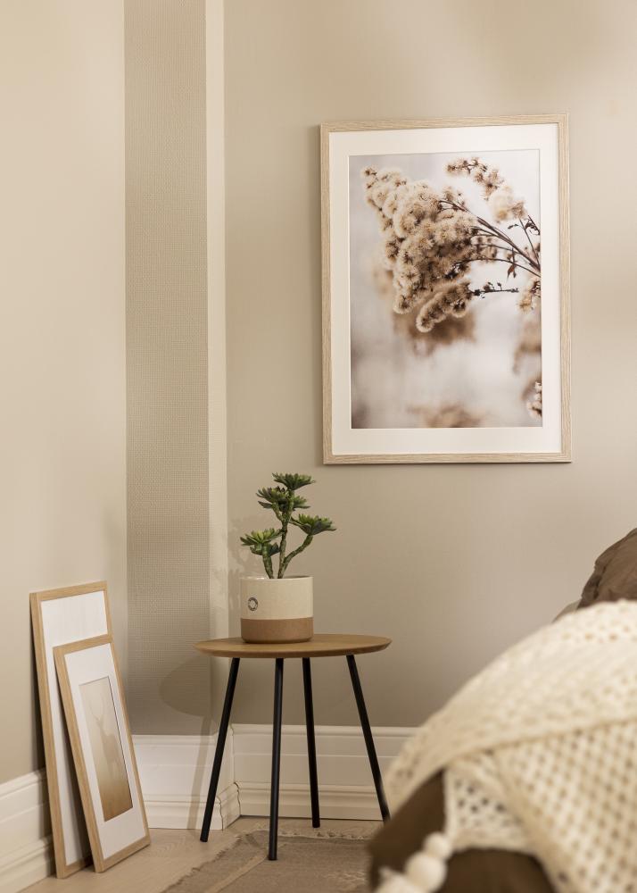 Rėmas Stilren Greige ąžuolas 30x40 cm - Paspartu Baltas 20x28 cm