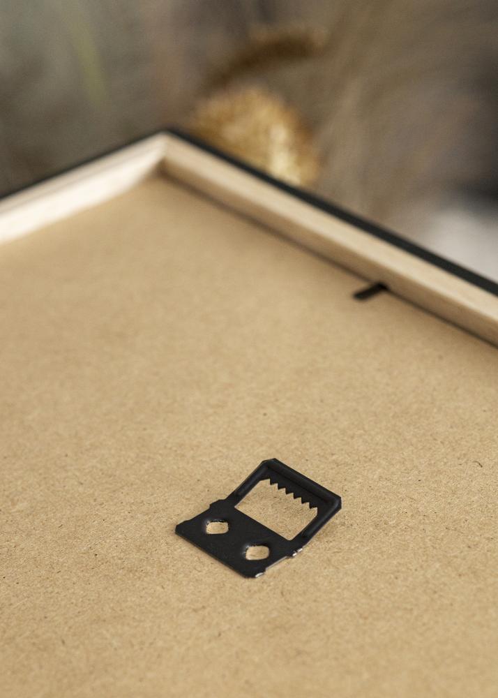 Rėmas Stilren juodas ąžuolas 50x70 cm - Paspartu Baltas 40x60 cm